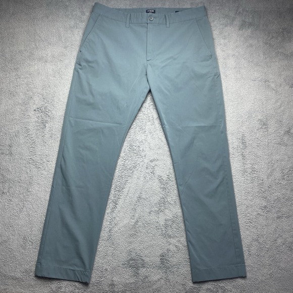 J.CREW Other - J Crew Slim Fit Tech Performance Flex Pants Mens 32x30 Gray Stretch
